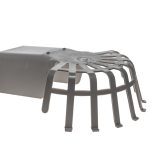 Laubfang aus Kunststoff für Dachbegrünungen