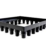 Ziegel-Laubfang aus Kunststoff mit Ziegel für Dachbegrünungssysteme