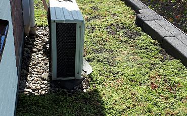 Groendak met airco in Nijmegen