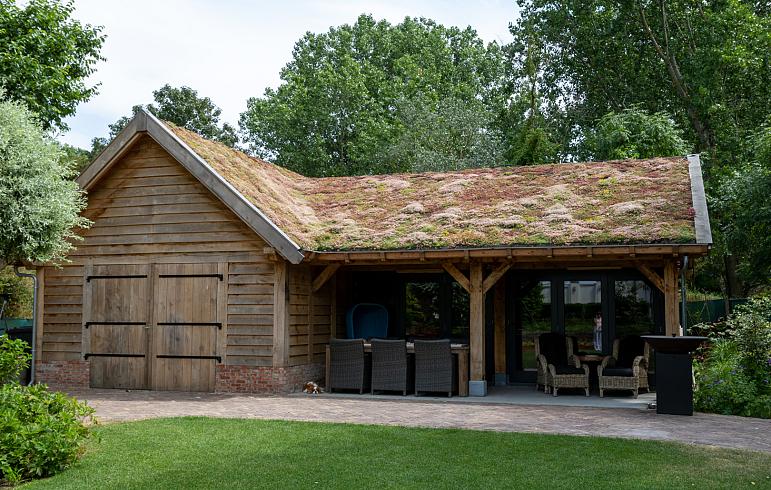 Groendak Wijk aan Zee - Tuinhuis