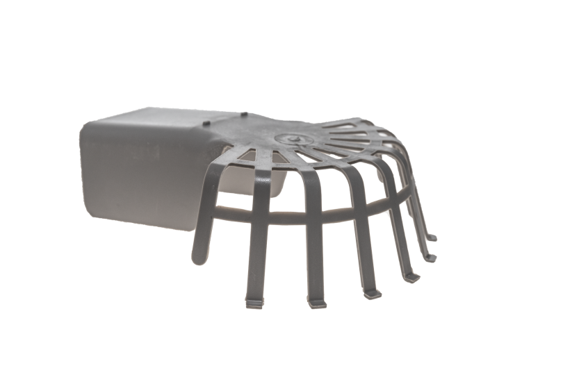 Laubfang aus Kunststoff für Dachbegrünungen