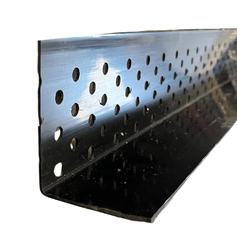 Waterdoorlatend (scheidings)profiel PVC 200 cm