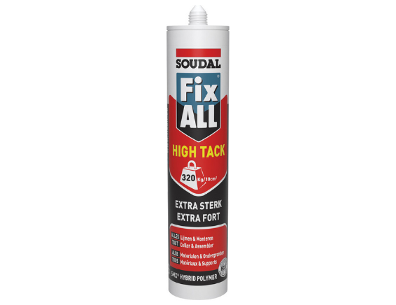 Bevestigingskit voor dakrandprofielen